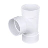 NDS PVC Sanitary Tee HUB x HUB x HUB White 3 in.