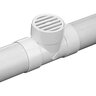 NDS Drain Grate 9P12 3 in. White
