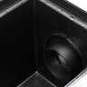 COMBO 4 in. x 3 in. OUTLET BLACK NDS