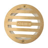 NDS Drain Grate Round Brass Satin 3 in.