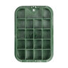 NDS Standard Valve Box Lid Rectangle 14 in. x 17 in. Overlapping Green Polyethylene ICV Lid Only