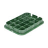 NDS Standard Valve Box Lid Rectangle 14 in. x 17 in. Overlapping Green Polyethylene ICV Lid Only
