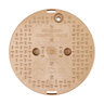 NDS Standard Valve Box Round 10 in. Sand Box/Sand Lid Overlapping ICV