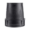 NDS Standard Valve Box Round 6 in. Black Box/Black Lid Overlapping ICV