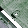 NDS Standard Valve Box Extension Rectangle 14 in. x 19 in. x 6 in. Green Box/Green Lid Overlapping ICV