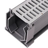 NDS Mini Drain Channel Coupling Gray 3 in.