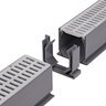 NDS Mini Drain Channel Coupling Gray 3 in.