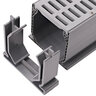 NDS Mini Drain Channel Coupling Gray 3 in.