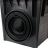 NDS Drain Basin Kit Square 24 in. w/ Black Grate