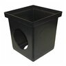 NDS Catch Basin 12 in. x 12 in. 2 in. Opening Black