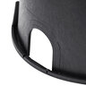 NDS Standard Valve Box Round 10 in. Black Overlapping RW