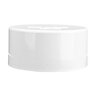 NDS PVC S&D Drain Cap HUB White 6 in.
