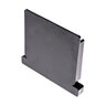 NDS Mini Drain Channel End Cap Gray
