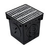 Catch Basin Kit w/ Metal Grate 12 in. x 12 in. 