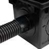 Catch Basin Kit w/ Metal Grate 12 in. x 12 in. 