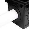 NDS Square Catch Basin Kit Sand Color With Grate, 2 Outlets & Plug 12 in.