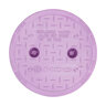 NDS Standard Valve Box Round 6 in. Black Box/Purple Lid Overlapping RW