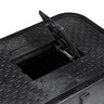 Blck Plastic Meter Box And Lid With Plastic Reader