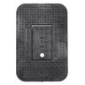 14 x 19 Drop-in Meter Reader Plastic w/ Plastic Reader Cover