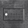 14 x 19 Drop-in Meter Reader Plastic w/ Plastic Reader Cover