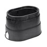 NDS Control Valve Box Black/Green Oval 8 in. x 14 in. w/ Drop-in Cover