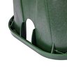 NDS Pro-Spec Valve Box Rectangle 14 in. x 19 in. x 12 in.H Green Box/Green Lid Overlapping ICV
