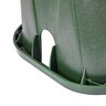 NDS Pro-Spec Valve Box Rectangle 14 in. x 19 in. x 12 in.H Green Box/Green Lid Overlapping ICV w/Bolt