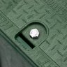 NDS Pro-Spec Valve Box Rectangle 14 in. x 19 in. x 12 in.H Green Box/Green Lid Overlapping ICV w/Bolt