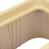 NDS Pro-Spec Valve Box Rectangle 14 in. x 19 in. x 12 in.H Sand Box/Sand Lid Overlapping ICV
