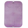 NDS Pro-Spec Valve Box Rectangle 13 in. x 20 in. x 12 in.H Purple Box/Purple Lid Overlapping RW