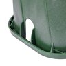 NDS Pro-Spec Valve Box Rectangle 14 In. X 19 In. X 12 In.H Green Box/Green Lid Overlapping Rw W/Bolt