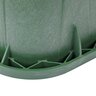 NDS Pro-Spec Valve Box Rectangle 14 In. X 19 In. X 12 In.H Green Box/Green Lid Overlapping Rw W/Bolt