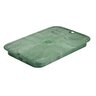 NDS Standard-Series Valve Box Lid Jumbo Rectangle 13 in. x 20 in. Overlapping Green Polyethylene ICV Lid Only