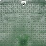 NDS Standard-Series Valve Box Lid Jumbo Rectangle 13 in. x 20 in. Overlapping Green Polyethylene ICV Lid Only