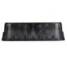 NDS Standard Valve Box Tapered Rectangle 13 in. x 20 in. x 6 in. H Black Box/Green Lid Overlapping ICV