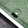 NDS Standard Valve Box Tapered Rectangle 13 in. x 20 in. x 6 in. H Black Box/Green Lid Overlapping ICV
