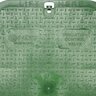 NDS Standard Valve Box Tapered Rectangle 13 in. x 20 in. x 6 in. H Black Box/Green Lid Overlapping ICV