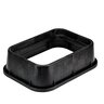 NDS Standard-Series Valve Box Extension Body (only) Jumbo Rectangle 13 in. x 20 in. x 6 in.H Black