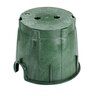 10 in. Round Corrugated Box Round Overlapping Bolt-down Cover - ICV