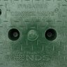 10 in. Round Corrugated Box Round Overlapping Bolt-down Cover - ICV