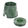 NDS Pro-Spec Valve Box & Cover Green Round 10 in.