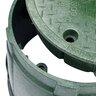 NDS Pro-Spec Valve Box & Cover Green Round 10 in.
