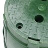 NDS Pro-Spec Valve Box & Cover Green Round 10 in.