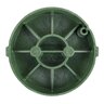 Green 10 in. Round Overlapping ICV Cover