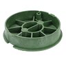 Green 10 in. Round Overlapping ICV Cover