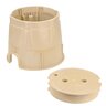10 in. Round Valve Box Sand