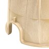 10 in. Round Valve Box Sand