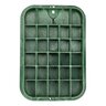 NDS Standard Valve Box Tapered Rectangle 14 in. x 19 in. x 6 in.H Green Box/Green Lid Overlapping ICV