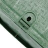 NDS Standard Valve Box Tapered Rectangle 14 in. x 19 in. x 6 in.H Green Box/Green Lid Overlapping ICV