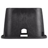 NDS Standard Series Valve Box (Body Only) Black Jumbo Rectangle 13 in. x 20 in. x 6 in.